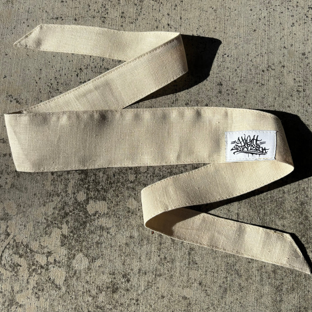 High Stakes linen headband